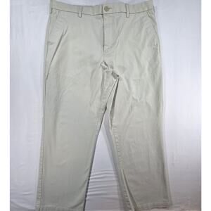 Wrangler Five Star Premium Khakis Men's Tan Pants 38x30 Straight Casual